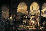 Napoleon Bonaparte Visiting the Plague-stricken at Jaffa, Baron Antoine-Jean Gros